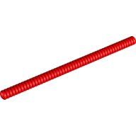 Lego hadička žebrovaná pr. 7mm, délka 17L, červená (4512925)